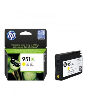 CN048A - HP - Cartucho de tinta 951XL amarelo Officejet Pro 8600