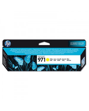 CN624AE - HP - Cartucho de tinta 970 amarelo Officejet Pro X451 X551 DW X476 X576