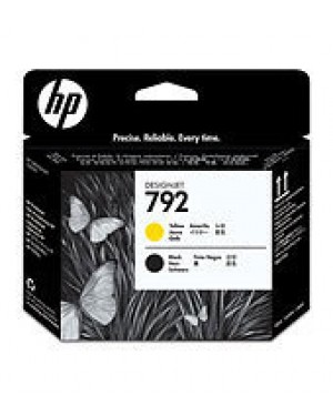 CN702A - HP - Cabeca de impressao 792 preto amarelo Designjet L26500