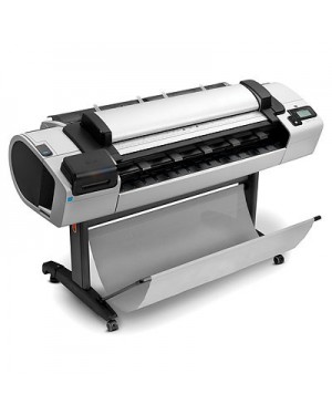 CN728A - HP - Impressora multifuncional Designjet T2300 PostScript eMultifuncti jato de tinta colorida 3.1 m2/hr com rede