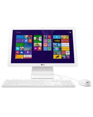 22V240-L.BK31P1.. - LG - Computador AIO 22v240 Intwl Celeron N2930 QC 1.83GHz Tela 21.5 LED IPS 4GB RAM 500GB HD WiFi Bluetooth WebCam Win 8.1 64Bits