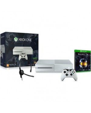 5C6-00009 - Microsoft - Console Xbox One 500GB + Halo MCC Branco