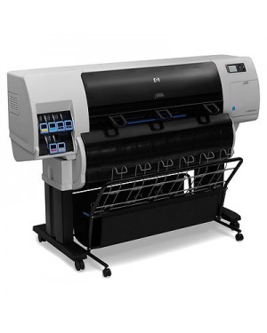 CQ105A - HP - Impressora plotter Designjet T7100 123.3 m2/h com rede