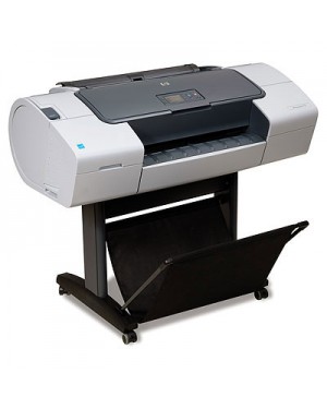 CQ306A#B1K - HP - Impressora plotter Designjet T770 24-in Printer w 445 ft/h A1 com rede