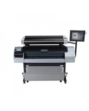 CQ653A - HP - Impressora multifuncional DeskJet T1200 HD Multifunction Printer jato de tinta colorida 13 ppm A0 com rede