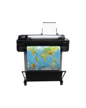 CQ890A+U1W23E - HP - Impressora plotter Designjet T520 24-in ePrinter 610 com rede