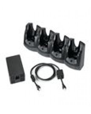 CRD5501-401EES -  - Kit Berço de Carga Zebra (Não faz comunicação) 4 Posições Ethernet para Coletores Zebra MC55/MC65/MC67