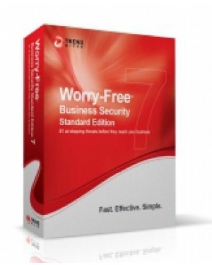 CS00254266 - Trend Micro - Software/Licença Worry-Free Business Security 7 Std, Win, Add Lic, 6-10u, 1Y