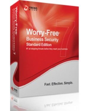 CS00254341 - Trend Micro - Software/Licença Worry-Free Business Security 7 Std, 251-1000u, 1Y, Win, ML