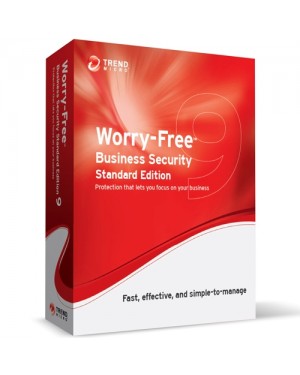 CS00873095 - Trend Micro - Software/Licença Worry-Free Business Security Standard