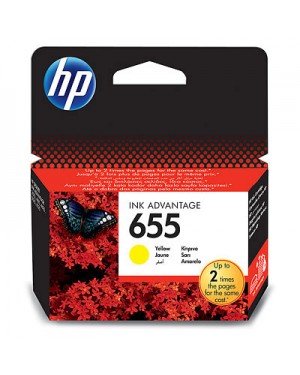 CZ112AE#302 - HP - Cartucho de tinta amarelo 655