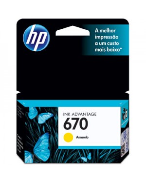 CZ116AB - HP - Cartucho de tinta amarelo Deskjet Ink Advantage 3525