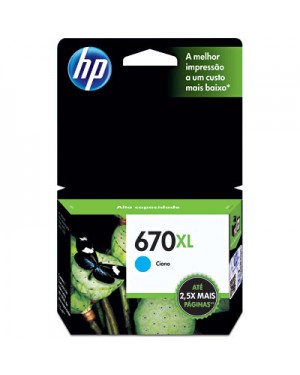 CZ118AB - HP - Cartucho de tinta ciano Deskjet Ink Advantage 3525