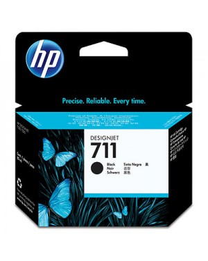 CZ133A - HP - Cartucho de tinta 711 preto Designjet T120 T520