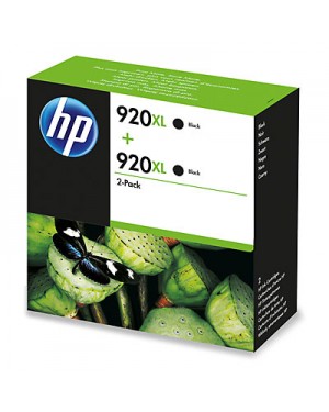 D8J47AE - HP - Cartucho de tinta 920XL preto Officejet 6500