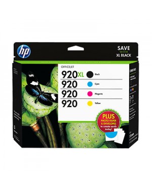 D8J68FN - HP - Cartucho de tinta 920XL preto