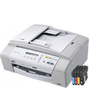 DCP-185C - Brother - Impressora multifuncional jato de tinta colorida 30 ppm A4