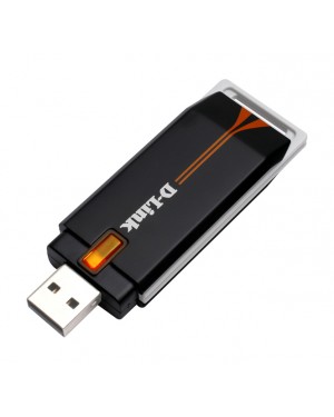 DWA-120 - D-Link - Placa de rede Wireless 108 Mbit/s USB