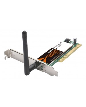 DWA-510 - D-Link - Placa de rede Wireless 54 Mbit/s PCI