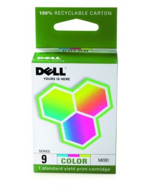 DX506 - DELL - Cartucho de tinta ciano magenta amarelo 926 (Series 9)