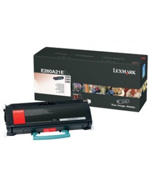 E260A21E - Lexmark - Toner preto E460dn E460dw E360dn E360d E260dn E260d E260 E462dtn
