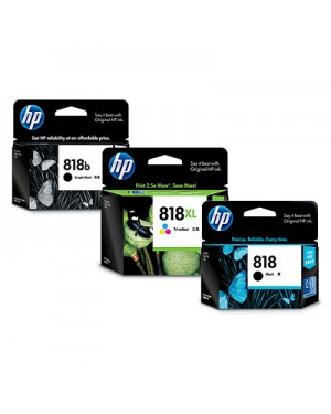 E5Y53AA - HP - Cartucho de tinta 818 preto