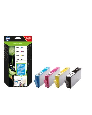 E5Y61AE - HP - Cartucho de tinta 364 preto ciano magenta amarelo Deskjet 35XX Photosmart 55XX
