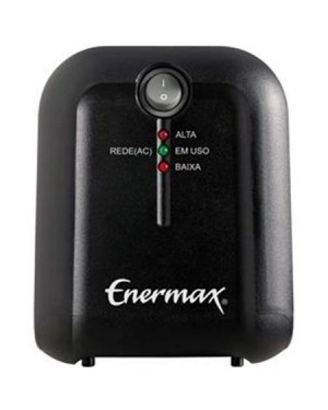 2105050P - Enermax - Estabilizador 500VA EXT II Power T Mono Preto