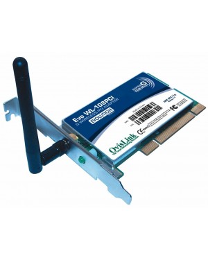 EVO-W108PCI - OvisLink - Placa de rede Wireless Atheros 108 Mbit/s PCI