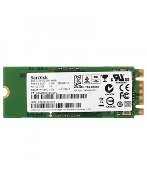 F3V79AA - HP - HD Disco rígido 64GB M.2