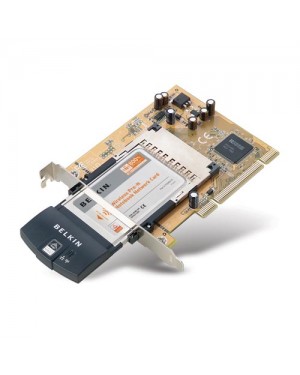 F5D8000DF - Belkin - Placa de rede Wireless 108 Mbit/s PCI