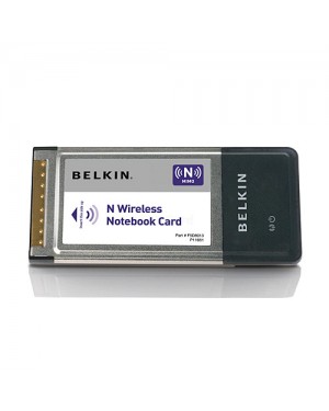 F5D8013DE - Belkin - Placa de rede Wireless 300 Mbit/s CardBus