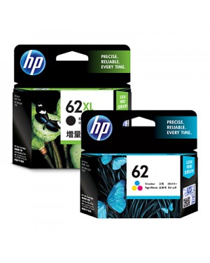 F6U02BN - HP - Cartucho de tinta 62XL