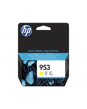 F6U14AE - HP - Cartucho de tinta 953 amarelo OfficeJet Pro 8210 8218 8710 AiO 8715 8716 8718 8719 8720 87