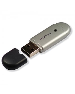 F8T012EF - Belkin - Placa de rede Wireless 3 Mbit/s USB