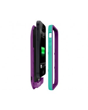 F8W292ttC03 - Outros - Capa Bateria iPhone 5 2000mAh Ve/Rox Belkin