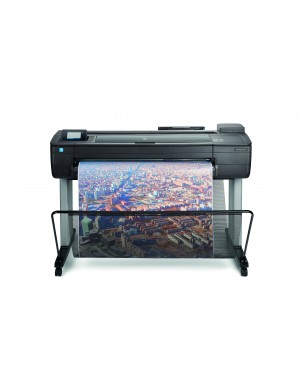 F9A29A - HP - Impressora plotter Designjet T730 36-in 82 pph A0 com rede sem fio