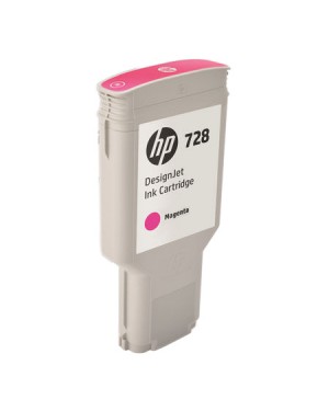 F9K16A - HP - Cartucho de tinta 728 magenta DesignJet T830 T730