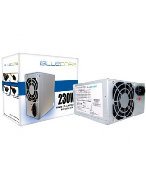 BLU230ATX-T - Outros - Fonte 230W Small Prata Bluecase