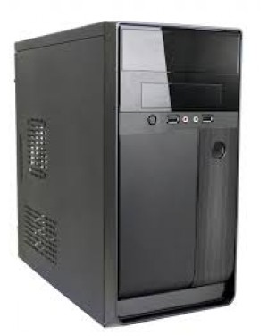 HTP008B03S - Outros - Gabinete 200W MATX 1 BAIA Preto Pixxo