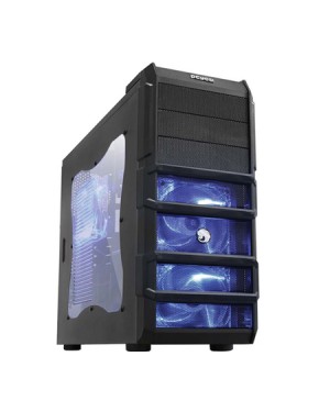 Pegasus-LB - Outros - Gabinete Gamer 3B sem Fonte Preto com Led Azul PCYES