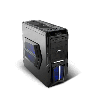 GS-6000 - Outros - Gabinete Optimos Preto sem Fonte Sentey