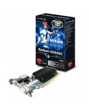 322L 11190-02 - Outros - GPU ATI HD6450 1GB DDR3 64BITS Sapphire