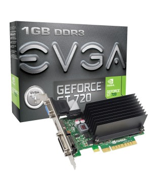 01G-P3-2722-KR - Outros - GPU Geforce GT720 1GB DDR3 64BITS EVGA