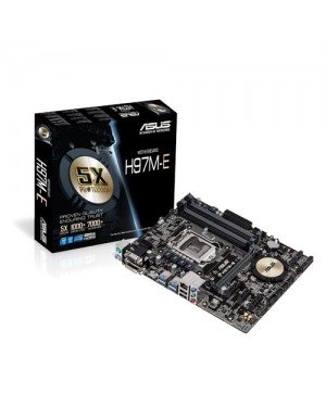 H97M-E i - Asus - Placa Mãe H97M-E s/r 1150 ATX