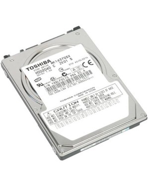 HDD2D60 - Toshiba - HD disco rigido 2.5pol SATA II 160GB 5400RPM