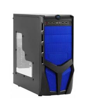 HTX010L06S - Outros - Gabinete Gamer 3B sem Fonte Preto/Azul G-Fire