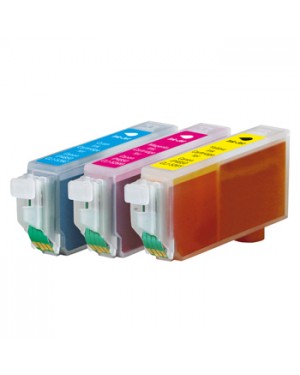 INK3-CLI526TRI - - Cartucho de tinta ciano, magenta, amarelo