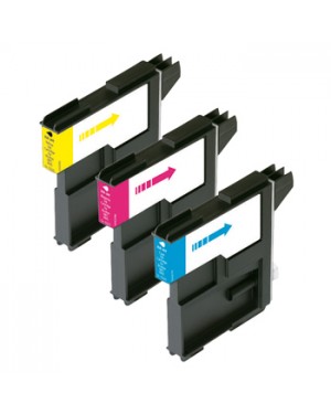 INK3-LC1100TRI - - Cartucho de tinta ciano, magenta, amarelo