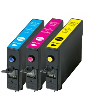 INK3-T129XTRI - - Cartucho de tinta ciano, magenta, amarelo